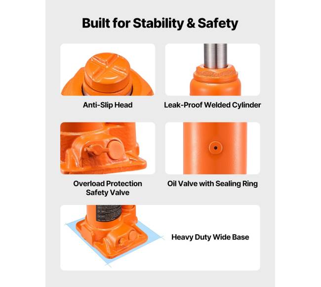 Hidraulinis butelinis keltuvas 6 t automobiliams5