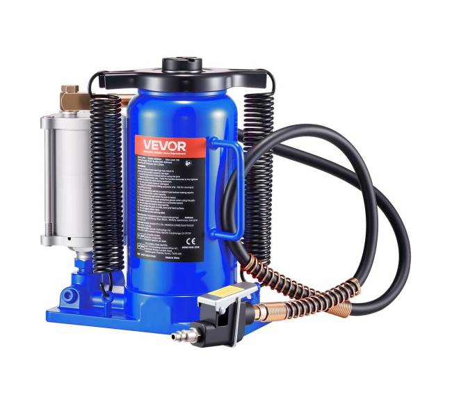 Hidraulinis butelio keltuvas 20 tonų mėlynas9