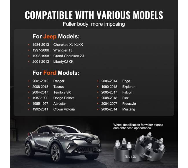 5 skylių ratų tarpikliai 4 vnt juodi3