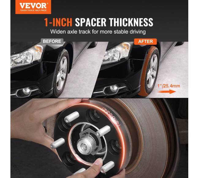 4 vnt. ratų tarpikliai 5x4,5 su 5 tvirtinimais1