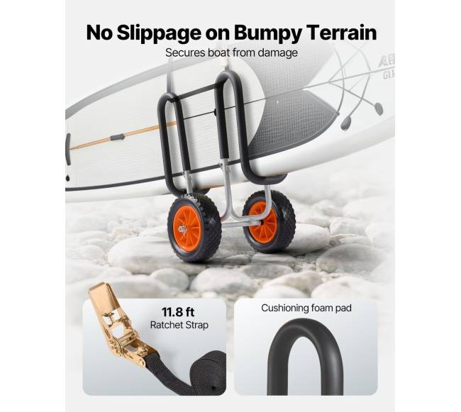 Baidarių vežimėlis su 68 kg apkrova3