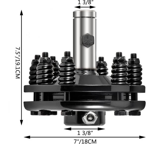 Reguliuojama PTO sankaba traktoriui7