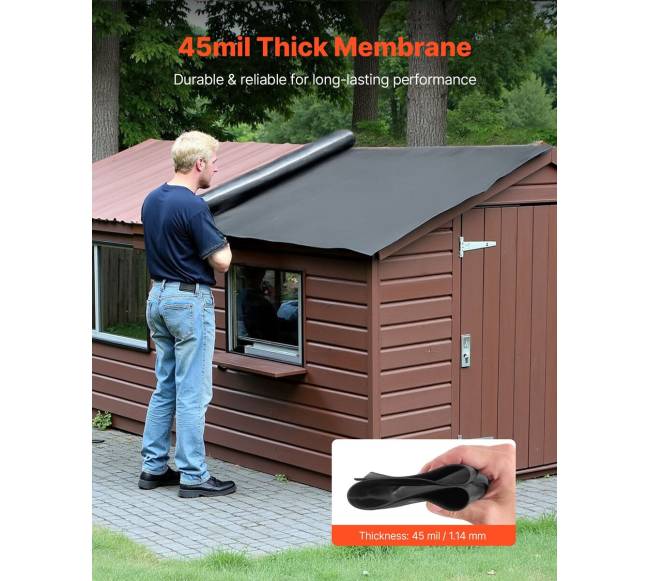 EPDM guminė stogo danga 6 x 6 m1