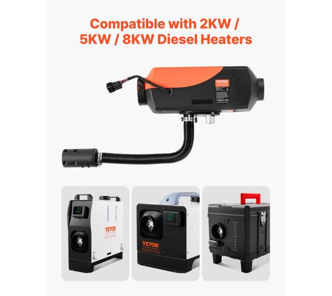 Dyzelinio šildytuvo oro įleidimo žarna2