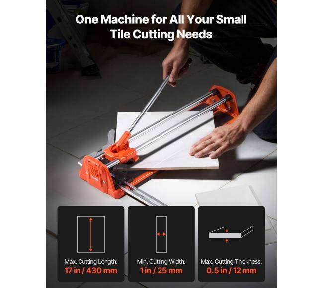 430 mm rankinis plytelių pjaustiklis su dvigubais bėgiais1