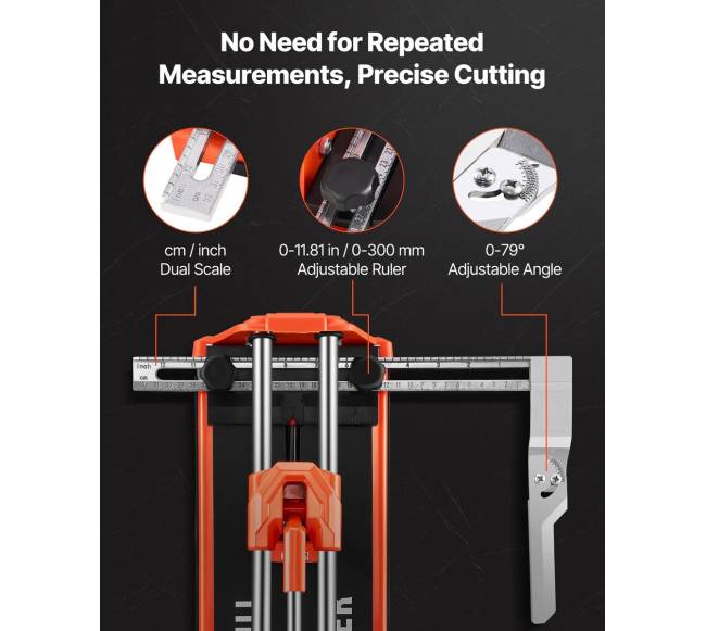 430 mm rankinis plytelių pjaustiklis su dvigubais bėgiais2