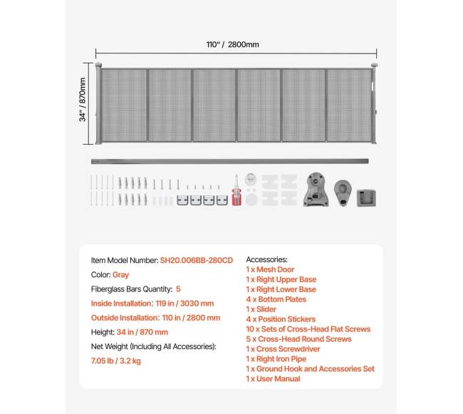 Pilkas ištraukiamas vaikiškas vartelis6