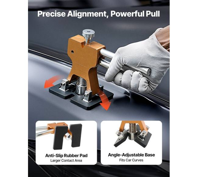 Be dažų įlenkimų šalinimo komplektas 61 vnt.3