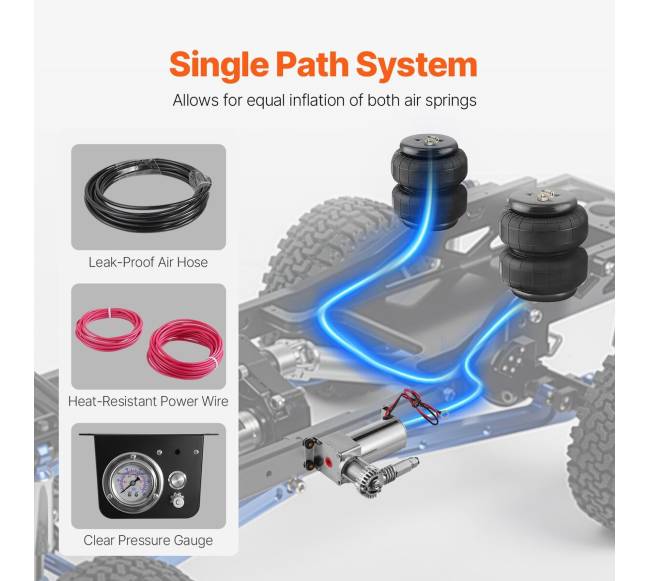 Oro pakabos kompresoriaus rinkinys 12V5