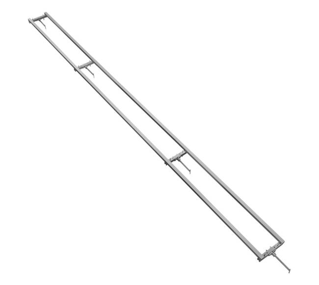 Bėgių pjūklo gidas naudoti su grandininiu pjūklu0