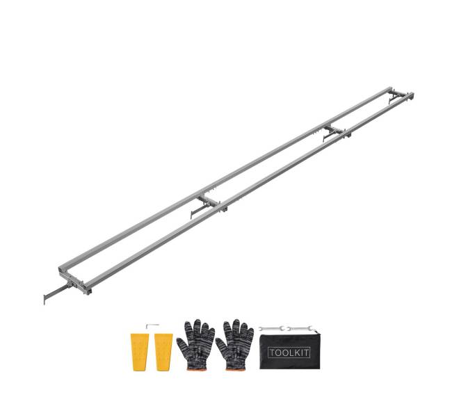 Bėgių pjūklo gidas naudoti su grandininiu pjūklu7