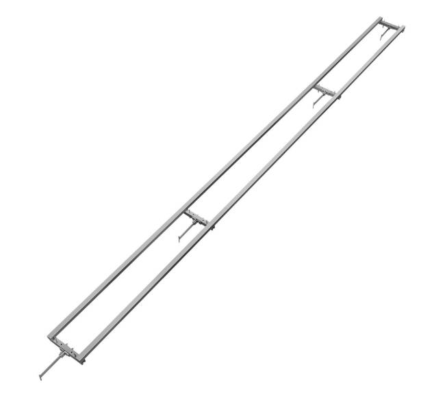 Bėgių pjūklo gidas naudoti su grandininiu pjūklu9