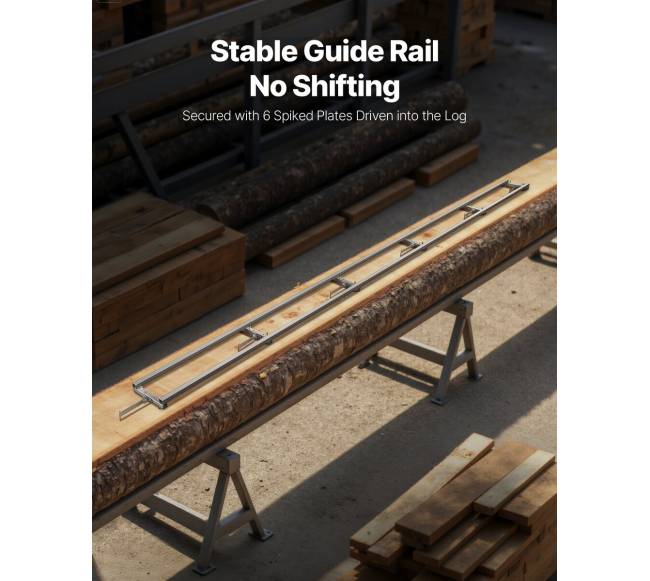 bėginė pjovimo sistema, 4.57 m grandininio pjūklo rinkinys2