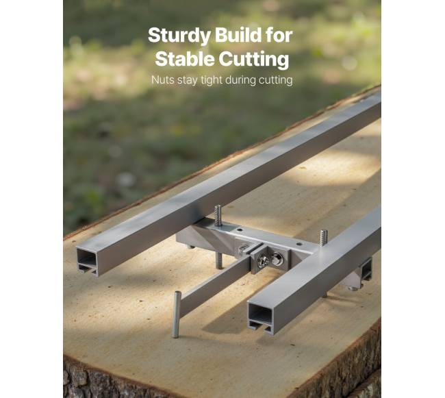 bėginė pjovimo sistema, 4.57 m grandininio pjūklo rinkinys4