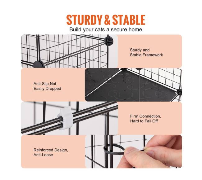 Didelė 3 lygių katės narvas2