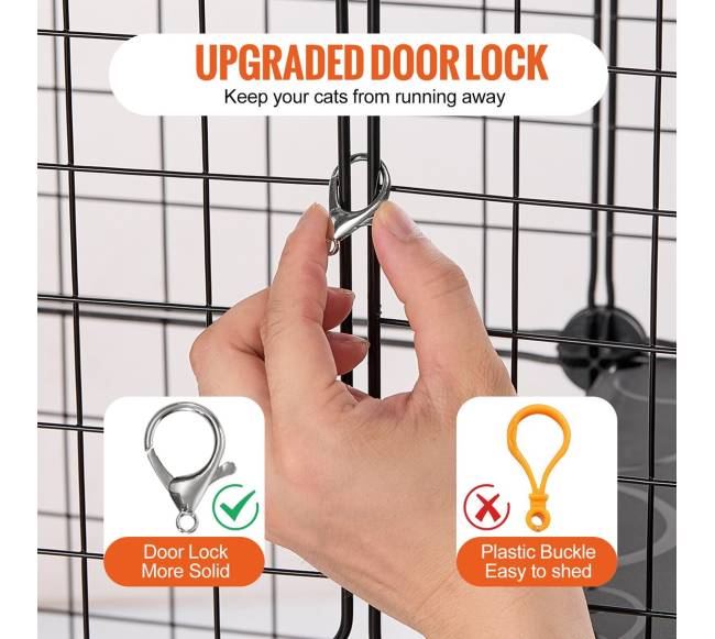 Didelė 3 lygių katės narvas4