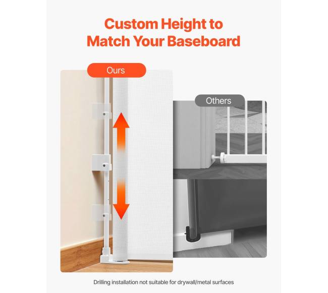 Ištraukiamos apsauginės varteliai vaikams ir gyvūnams2