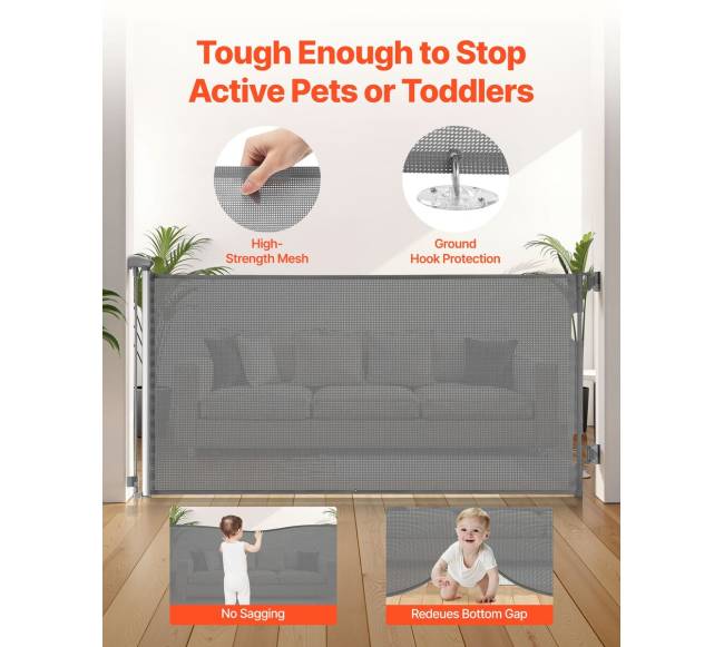 Ištraukiamoji vaikiška vartelė 1430 mm pločio, 795 mm aukščio1