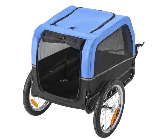 Dviračio priekaba šunims, iki 30 kg9