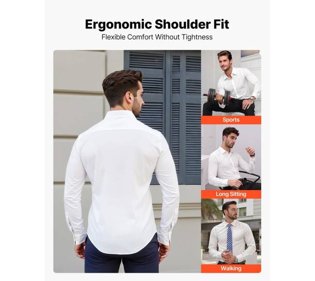 vyriska balta ilgarankovė marškiniai2