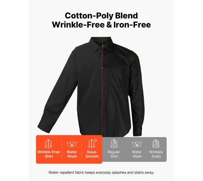 Juodos spalvos vyriški marškiniai ilgomis rankovėmis4