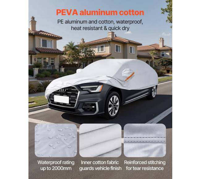 Vandeniui atspari automobilių danga sedanams2