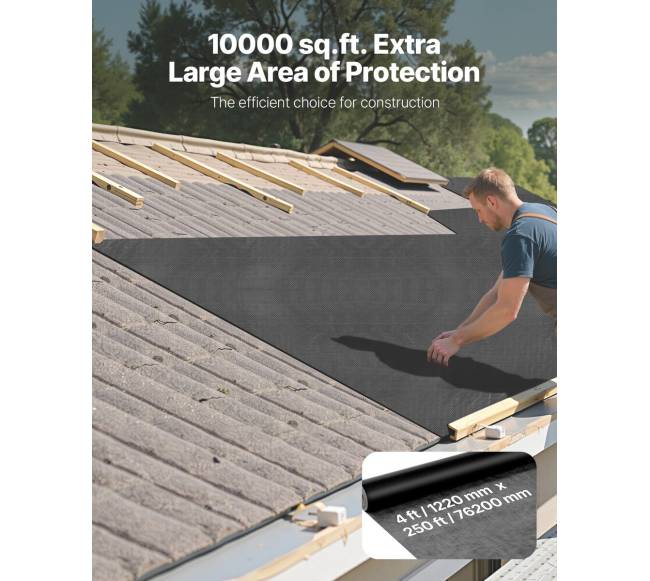 Garų barjeras, 1220 x 76200 mm, juodas1