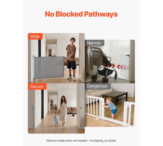 Ištraukiami varteliai vaikams 1450 mm5