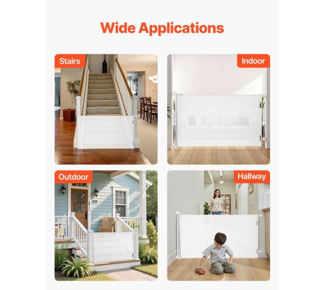 Įtraukiamos vaiko vartelės, 1450mm plotis6