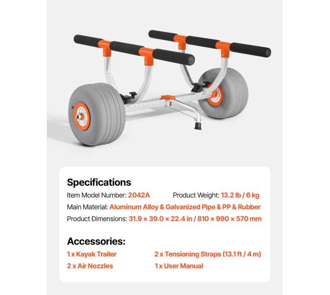 Baidares vežimėlis su 159 kg talpa6