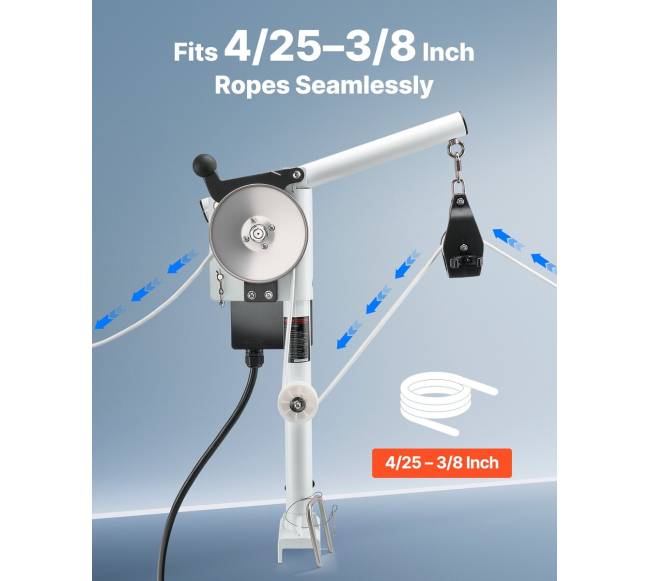 Elektrinis jūros gėrybių traukiklis 12V 1200W4