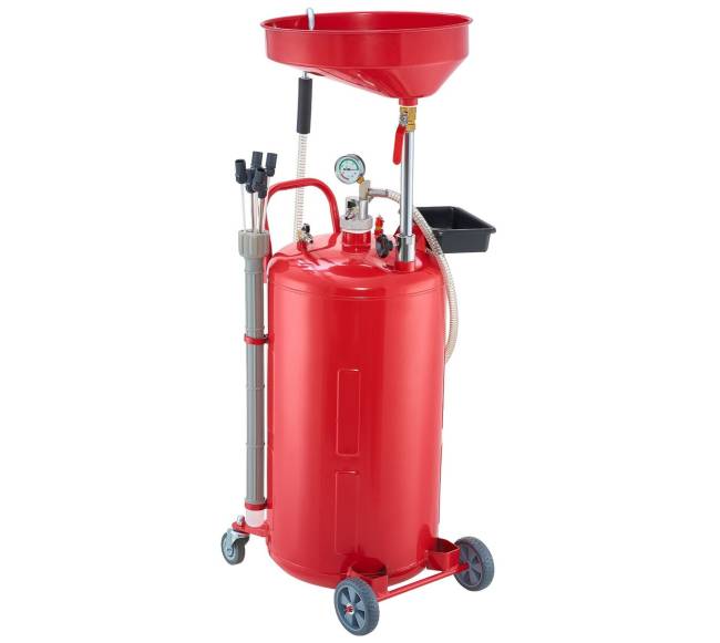 79,5 l atliekų alyvos bakas su ratukais0