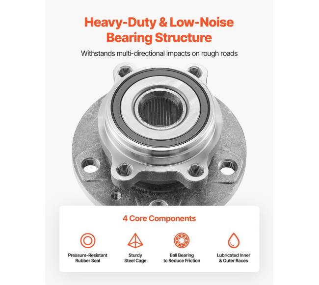 Priekinis ratų guolių komplektas Audi Q3 ir VW Beetle3