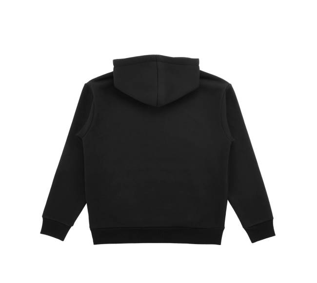 Moteriškas juodas džemperis su gobtuvu, dydis 3XL9