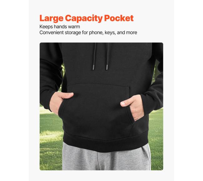 Moteriškas džemperis su gobtuvu, juodas4