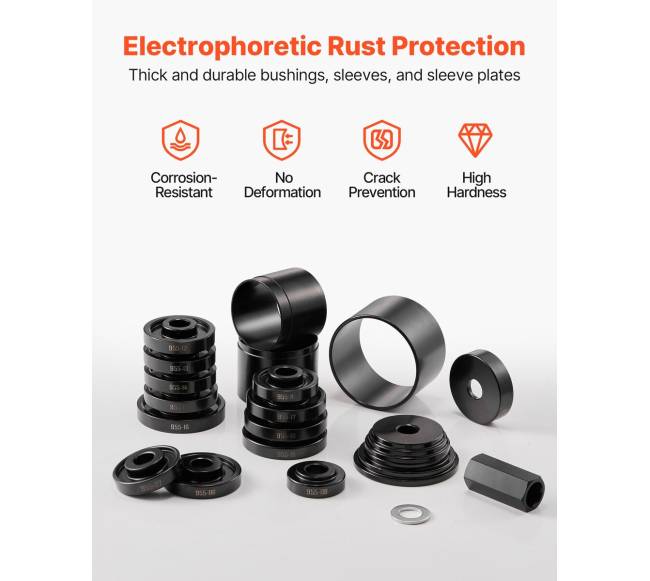 priekinio rato guolių traukiklių rinkinys, 23 vnt.4