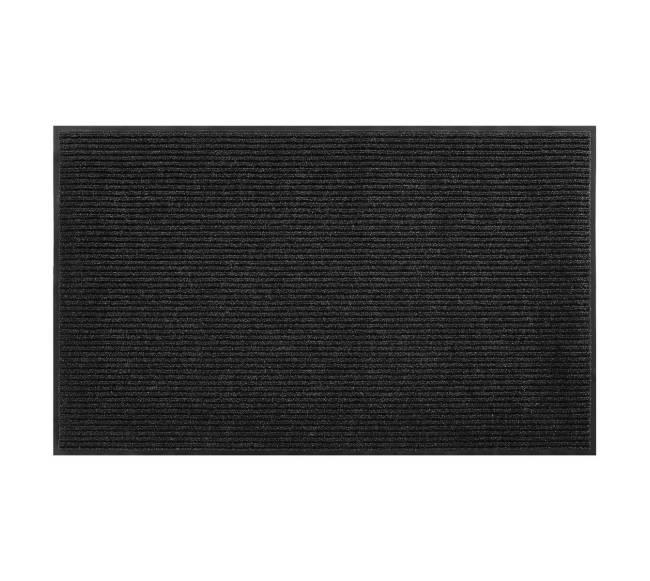 Pilkas įėjimo kilimėlis su PVC apatine danga0