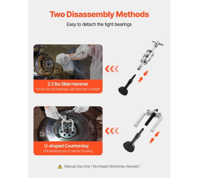 Aklos skylės guolių traukimo komplektas1