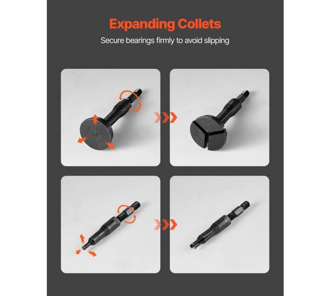 Aklos skylės guolių traukimo komplektas2