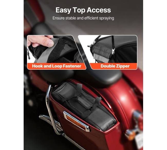 Motociklo šoninės spintelės įdėklas, 18 L4