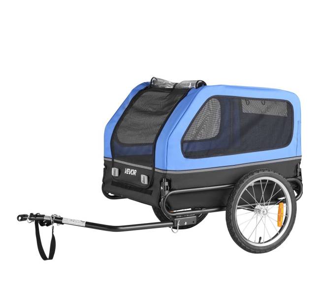 Šuns dviračio priekaba iki 40 kg0