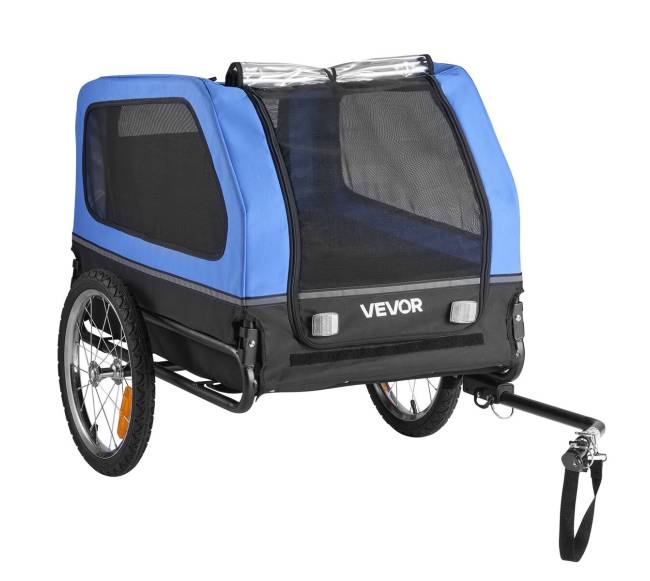 Šuns dviračio priekaba iki 40 kg10