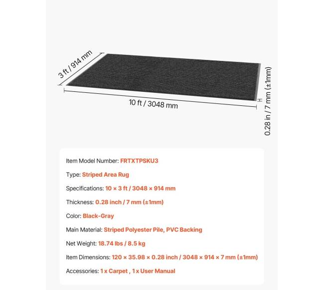 Pilkas priekinių durų kilimas vidaus ir lauko sąlygomis6