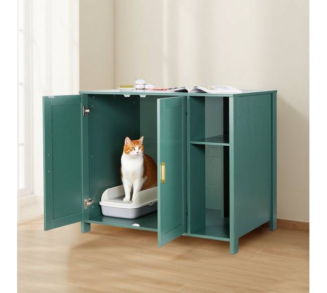 Kačių tualeto roboto dėžė su stalčiumi ir skyrikliu8