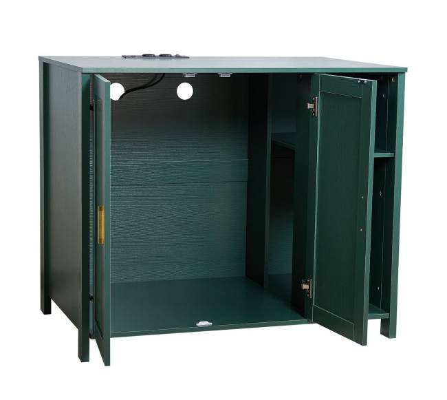 Kačių tualeto roboto dėžė su stalčiumi ir skyrikliu10