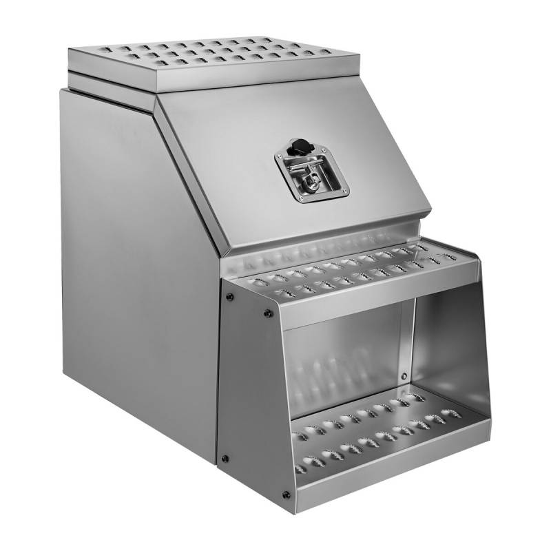 Puspriekabės įrankių dėžė su T formos užraktu0