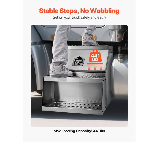 Puspriekabės įrankių dėžė su rankena1