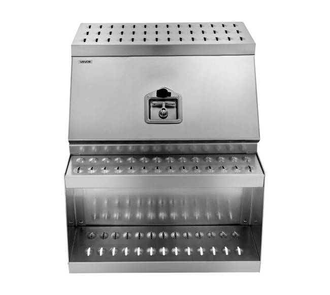 Puspriekabės įrankių dėžė su rankena9