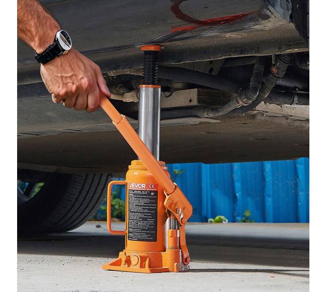 Hidraulinis butelinis domkratas, 12 tonų7