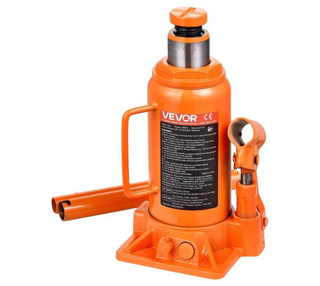 Hidraulinis butelinis domkratas, 12 tonų9